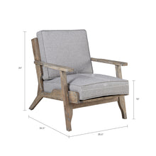 Load image into Gallery viewer, Malibu Accent Chair - Grey
