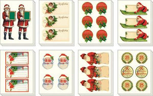 Vintage Christmas Stickers