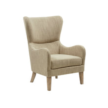Load image into Gallery viewer, Arianna Swoop Wing Chair - Taupe
