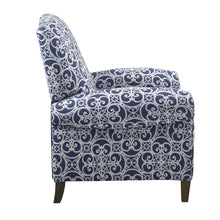 Load image into Gallery viewer, Kirby Push Back Recliner - Navy Multi
