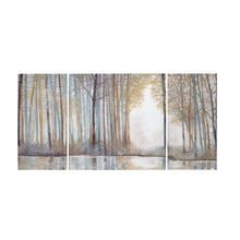 Load image into Gallery viewer, Forest Reflections - Multi Gel canvas -3pcs set
