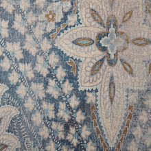 Load image into Gallery viewer, Weathered Damask Walls - Blue 3Pc / Set Print On Linen
