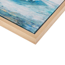 Load image into Gallery viewer, Seascape - Blue Gel Coat Framed Canvas 4PC Set
