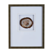 Load image into Gallery viewer, Natural Agate - Natural 100% Real Stone Framed Graphic (4&quot; Agate)
