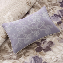 Load image into Gallery viewer, Luna - Taupe 100% Polyester Microfiber Printed 6pcs Coverlet Set
