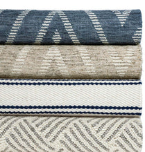 Load image into Gallery viewer, Healy Blue Woven Wool Rug
