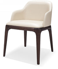 Load image into Gallery viewer, Modrest Margot - Modern Cream Eco-Leather Dining Chair

