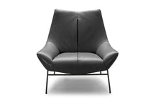 Load image into Gallery viewer, Divani Casa Colt Modern Grey Eco-Leather Accent Chair
