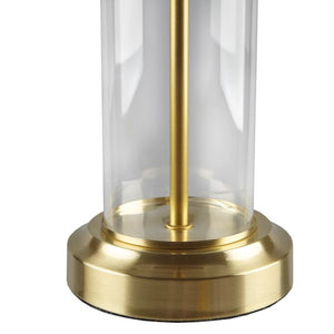 Clarity  Table Lamp - 2Pc Set - Gold