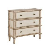 Load image into Gallery viewer, Alcott 3 drawer chest - Natural/Cream
