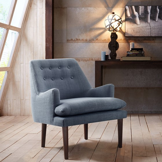 Taylor Mid-Century Accent Chair - Blue