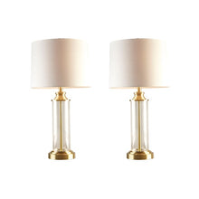 Load image into Gallery viewer, Clarity  Table Lamp - 2Pc Set - Gold
