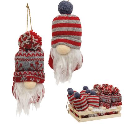 Nordic Gnome Ornament with Beanie Hat