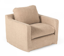 Load image into Gallery viewer, Divani Casa Admiral - Modern Classic Sand Fabric Armchair
