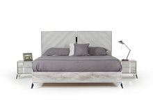 Load image into Gallery viewer, Nova Domus Alexa Italian Modern Grey Bedroom Set
