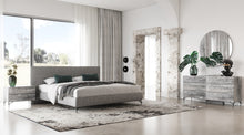 Load image into Gallery viewer, Nova Domus Aria - Italian Modern Multi Grey Bedroom Set
