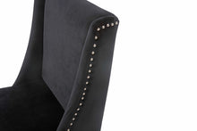 Load image into Gallery viewer, Modrest Alexia Modern Black &amp; Rosegold Dining Chair
