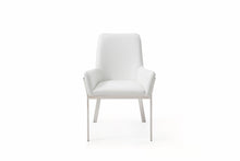 Load image into Gallery viewer, Modrest Robin Modern White Bonded Leather Dining Chair
