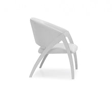 Load image into Gallery viewer, Modrest Rabia Modern White Leatherette Accent Chair
