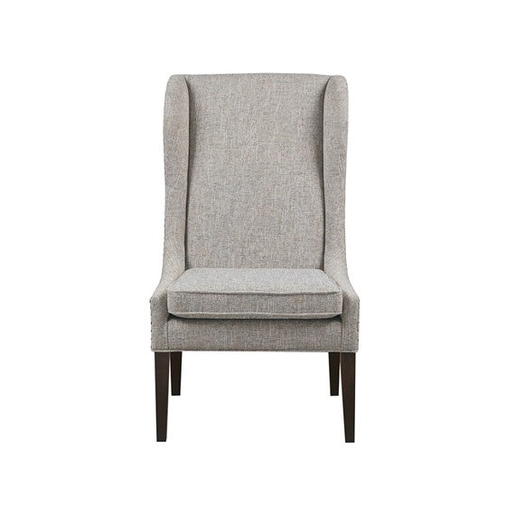 Garbo Captains Dining Chair - Grey Multi