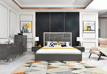 Load image into Gallery viewer, Modrest Chrysler Modern Grey Bedroom Set
