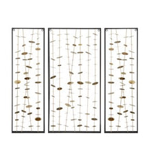 Load image into Gallery viewer, Clement - Gold Metal Wall Decor Set of 3
