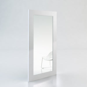 Modrest Beth - Modern White Floor Mirror