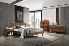Load image into Gallery viewer, Nova Domus Kamela -Modern Walnut Bedroom Set

