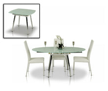 Load image into Gallery viewer, Modrest Brunch Modern White Extendable Dining Table
