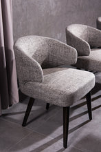 Load image into Gallery viewer, Modrest Carlton Modern Grey Fabric Dining Chair
