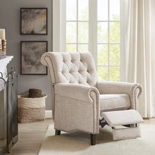 Load image into Gallery viewer, Aidan Push Back Recliner - Cream
