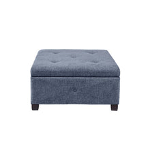 Load image into Gallery viewer, Aspen Ottoman - Blue
