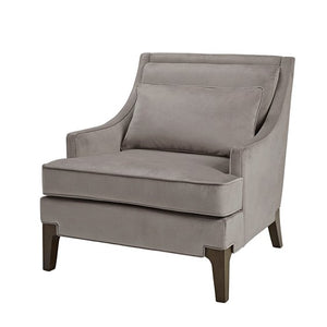 Anna Arm Accent Chair - Light Grey