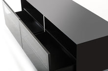 Load image into Gallery viewer, Modrest Carter Contemporary Black TV Stand
