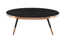 Load image into Gallery viewer, Modrest Cayson - Modern Black Ceramic Coffee Table
