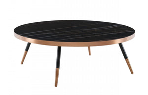 Modrest Cayson - Modern Black Ceramic Coffee Table