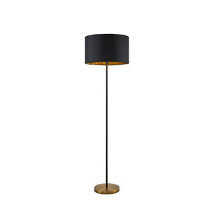 Hunts Floor Lamp - Gold/Black