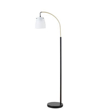 Load image into Gallery viewer, Bristol Bristol Floor Lamp - Matte Black Base/Frosted Shade
