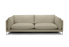 Load image into Gallery viewer, Divani Casa Harvest - Modern Taupe Full Leather Sofa
