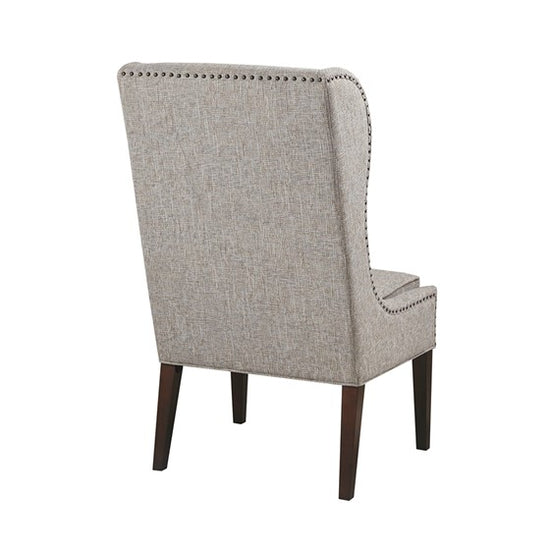 Garbo Captains Dining Chair - Grey Multi