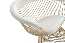 Load image into Gallery viewer, Modrest Chandler - Modern Beige Velvet &amp; Gold Dining Chair
