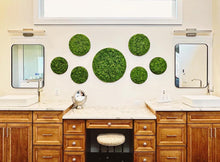 Load image into Gallery viewer, Circular Hanging Moss Wall Art
