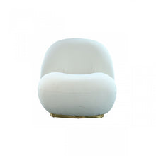 Load image into Gallery viewer, Modrest Crestone - Modern White Sherpa Accent Chair

