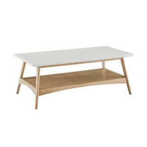 Parker Coffee Table - Off-White/Natural