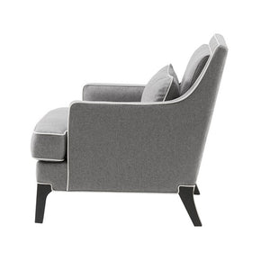 Collin Arm chair - Grey/Black