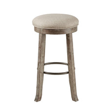 Load image into Gallery viewer, Oaktown - Light Grey Backless Bar Stool with Swivel Seat
