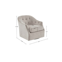 Load image into Gallery viewer, Calvin Swivel Accent Chair - Natural
