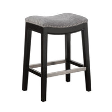 Load image into Gallery viewer, Belfast Saddle Counter Stool - Grey
