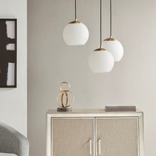 Load image into Gallery viewer, Leroy Pendant - White/Black
