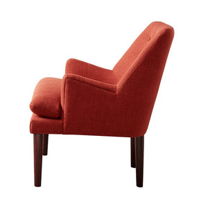 Taylor upholtered chair in Blakely Persimmon - Spice